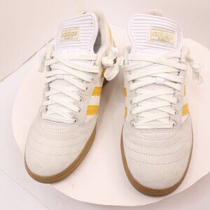Adidas Busenitz Crystal White/preloved Yellow/gum Ig5254 Men's Size 8
